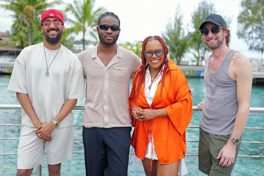 Hier au Te Moana Tahiti Resort, lors du point Pres - 4