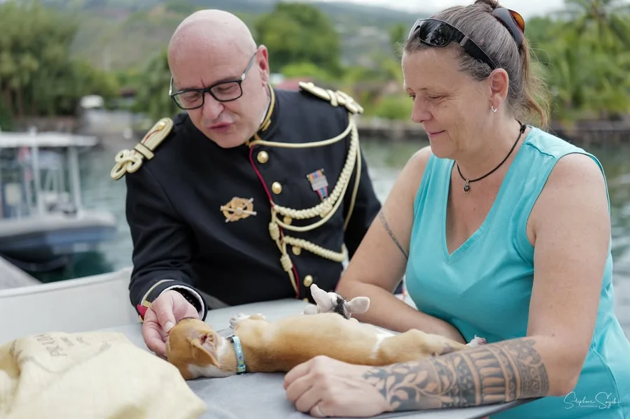 Hier au Te Moana Tahiti Resort, lors du point Pres - 8