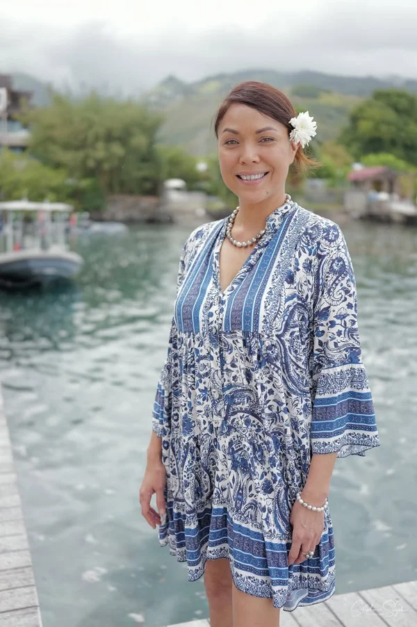 Hier au Te Moana Tahiti Resort, lors du point Pres - 9