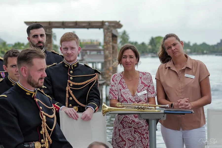 Hier au Te Moana Tahiti Resort, lors du point Pres - 10