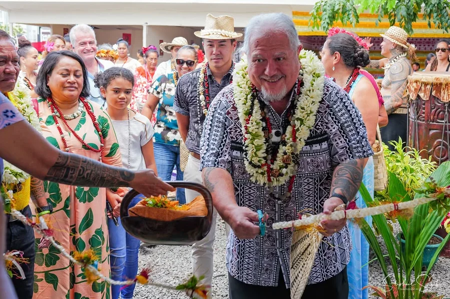 Il fait beau et l'Aranui 5 est de nouveau à quai,  - 5
