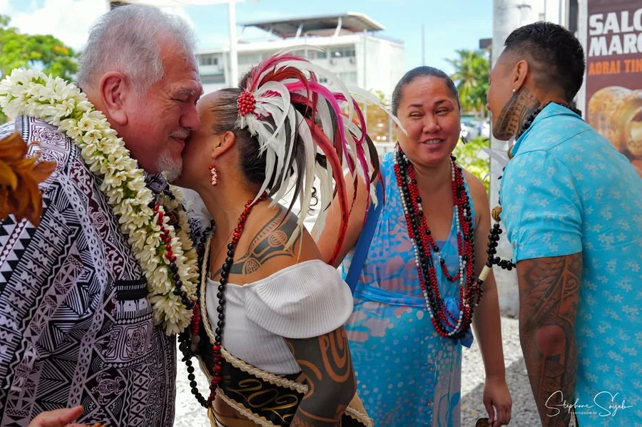 Il fait beau et l'Aranui 5 est de nouveau à quai,  - 7