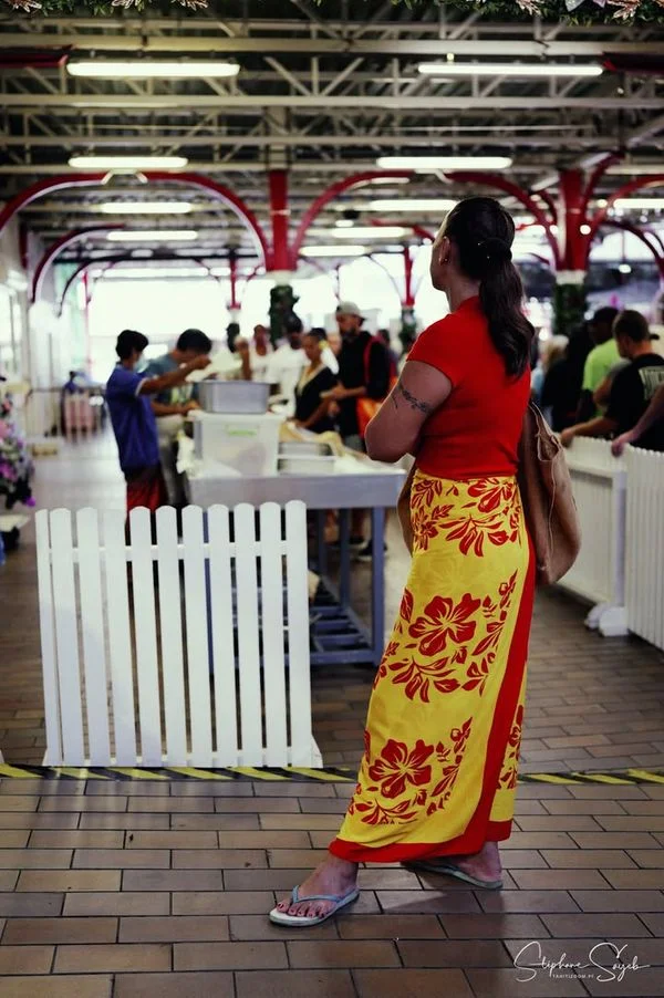Dimanche matin, marché de Papeete en feu. Poisson  - 13