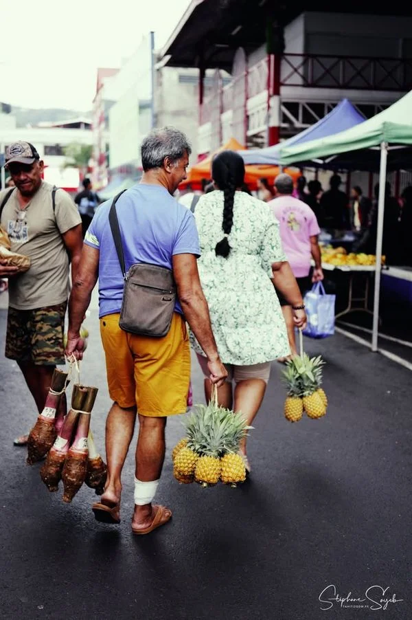 Dimanche matin, marché de Papeete en feu. Poisson  - 4