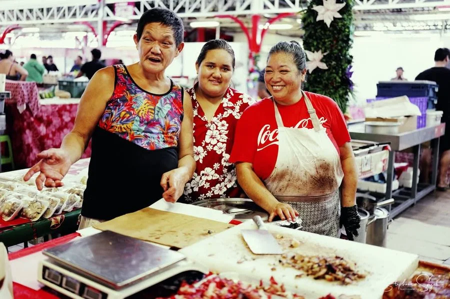Dimanche matin, marché de Papeete en feu. Poisson  - 8