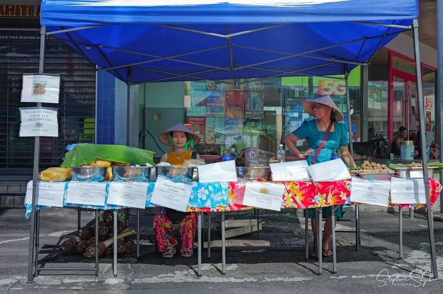 Dimanche matin au Marché de Papeete, juste après l - 4