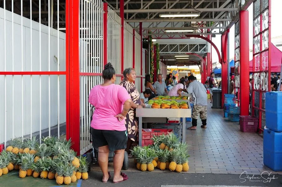 Dimanche matin au Marché de Papeete, juste après l - 5