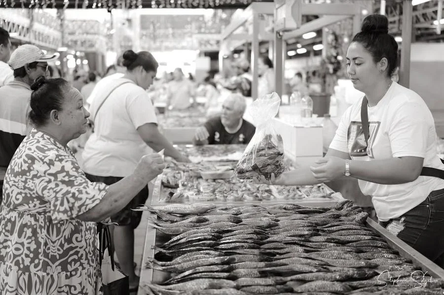 Dimanche matin au Marché de Papeete, juste après l - 10