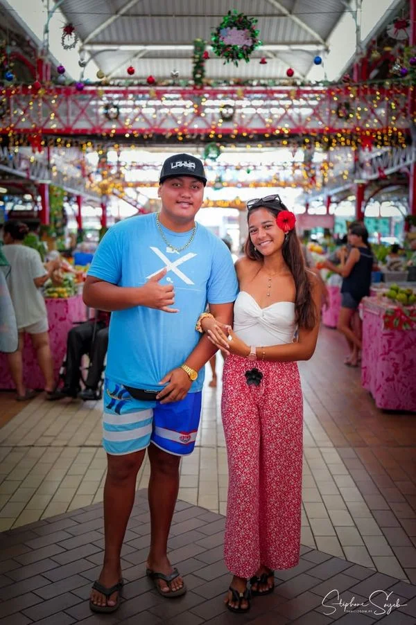 Portraits improvisés au Marché de Papeete et autou - 4