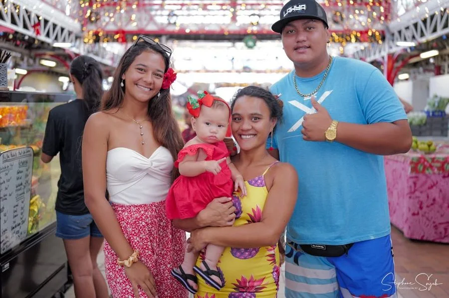 Portraits improvisés au Marché de Papeete et autou - 5