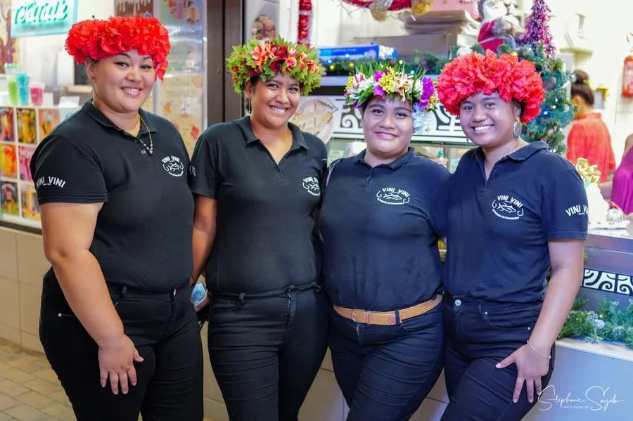 Portraits improvisés au Marché de Papeete et autou - 7