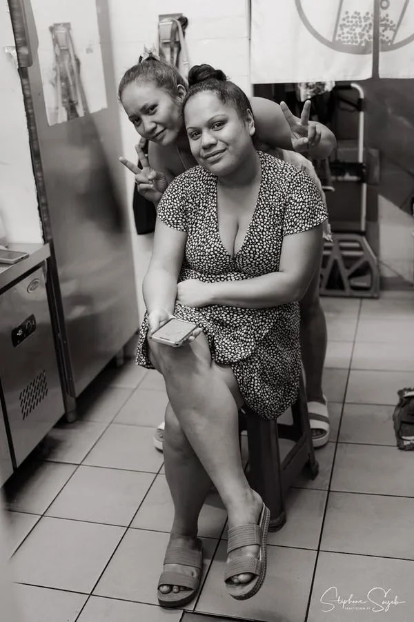 Portraits improvisés au Marché de Papeete et autou - 8