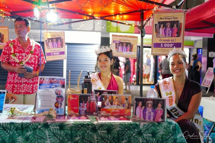 Noera à Papeete & à la Présidence. Hier soir, malg - 11