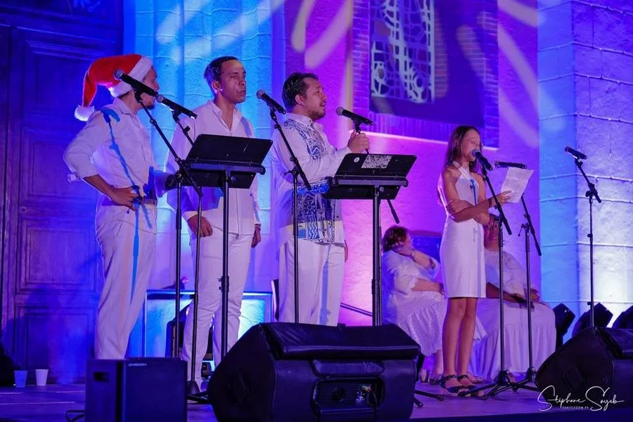 Hier soir, lors de la nocturne du Noël de Papeete, - 4