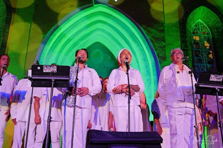 Hier soir, lors de la nocturne du Noël de Papeete, - 10