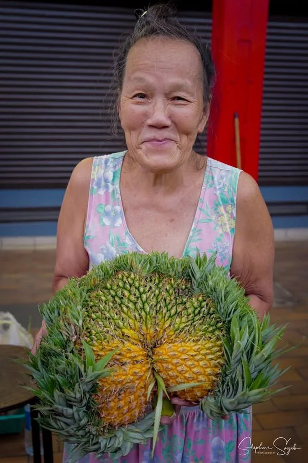 Au marché de Papeete aujourd’hui, une merveille s’ - Photo 2