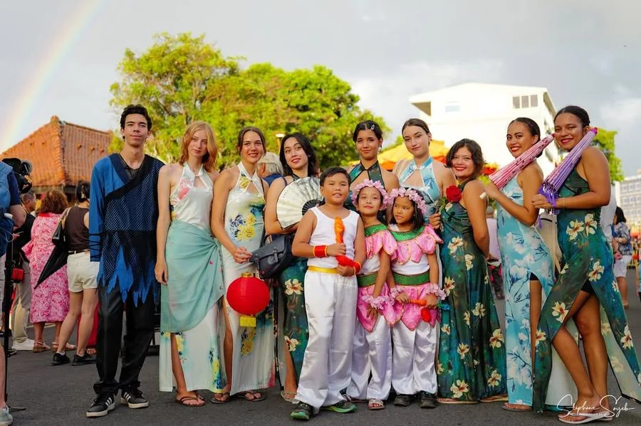 Hier, sous le ciel orangé de Papeete, le Défilé de - Photo 3