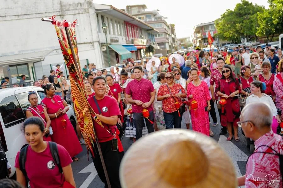 Hier, sous le ciel orangé de Papeete, le Défilé de - Photo 10