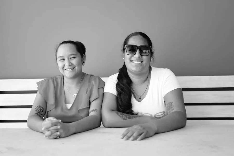 Noir et blanc ce matin à l’embarquement de l’Aranu - Photo 2